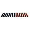 Complete Set of Cylinders for Minnesota Manual Dexterity Tests