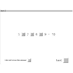 Adaptive Test for Assessment of Numerical Flexibility - ANF - 7 Year License