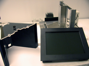 Disassembled Touchscreen System